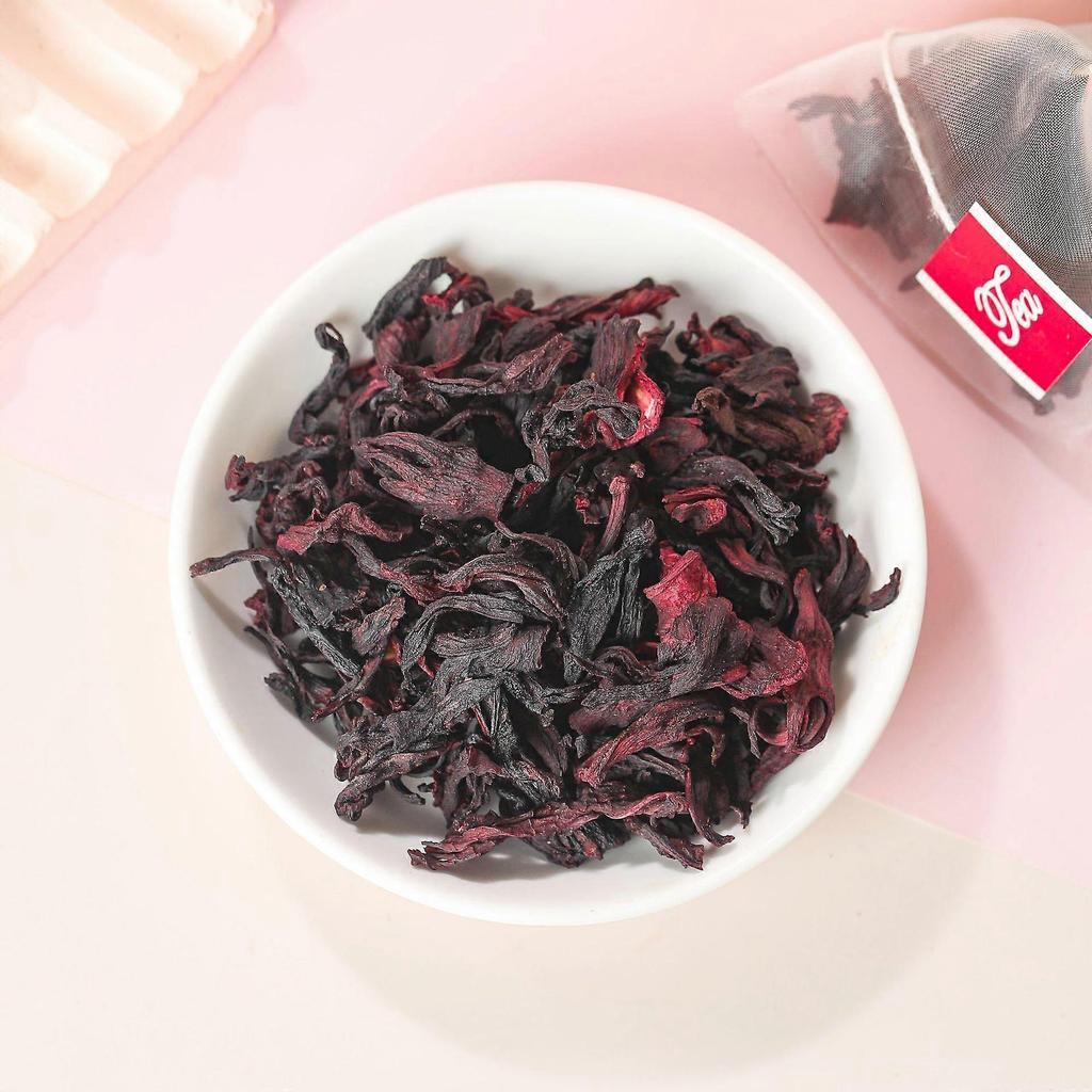 Hibiscus Sabdariffa Tea 30packs X 2g - Hibiscus Blossoms, Roselle Flower Herbal Infusion