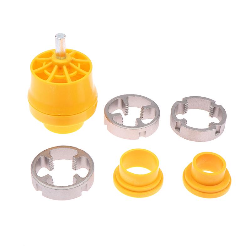 Electric Drill Compatible Pvc Pipe Threader Kit With Various Die Sizes 1/2'' 3/4'' For Electric Drill Accessories