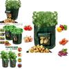 Durable And Reusable Potato Bags For Balcony And Patio Gardening 10 Gallon Capacity
