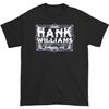 Herren Hank Williams The Hillbilly Shakespeare T-Shirt Klein Schwarz