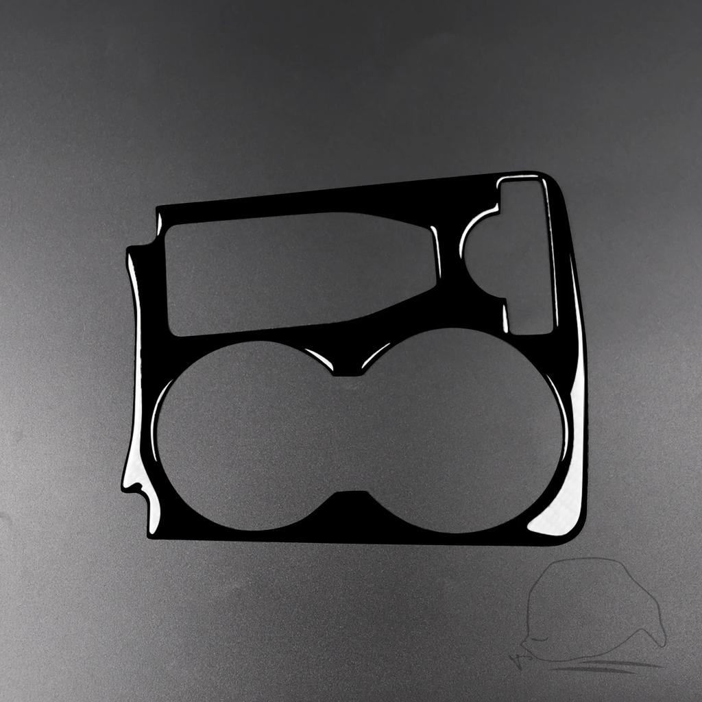 For Mercedes Benz GLK 2008 2009 2010 2011 2012 2013 2014 2015 Accessories Car Black Interior Armrest Cup Holder Trim Sticker