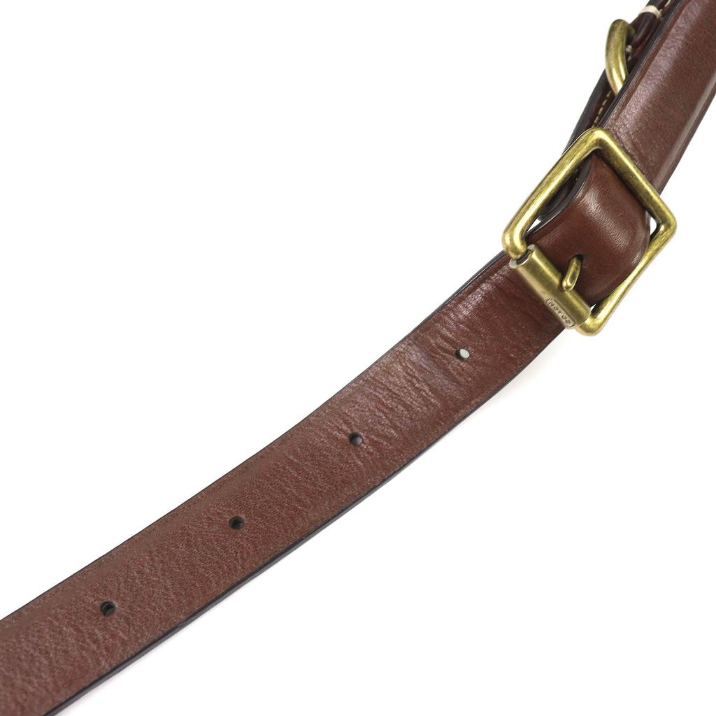 Tolle COACH Schultertasche HARRISON LEATHER MEDIUM MESSENGER schwarz 70386 Gebraucht