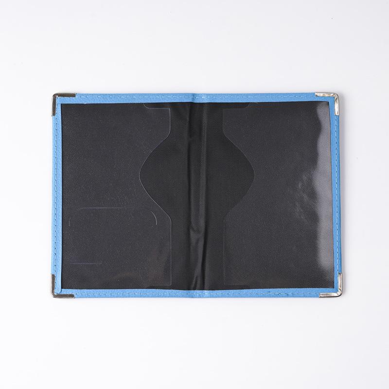 Passport Cover Pu Leather Travel Passport Holder Protector Case Organizer Ticket Document Business Credit Id Cards Wallet