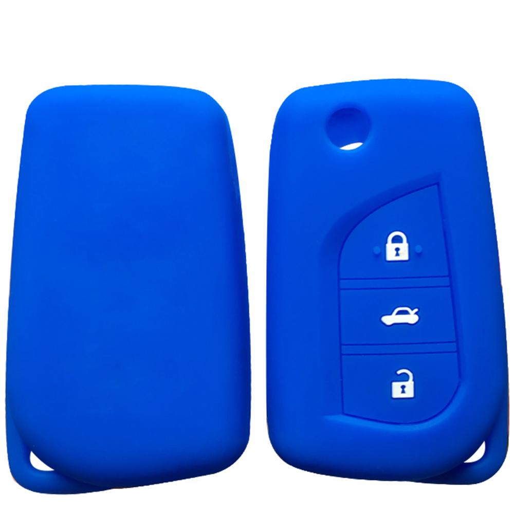 For Corolla 2020 Key Fob Case Cover for Toyota Auris Corolla Reiz Avensis Verso Yaris Aygo Rav4 Scion TC IM 2016 Keychain Bag