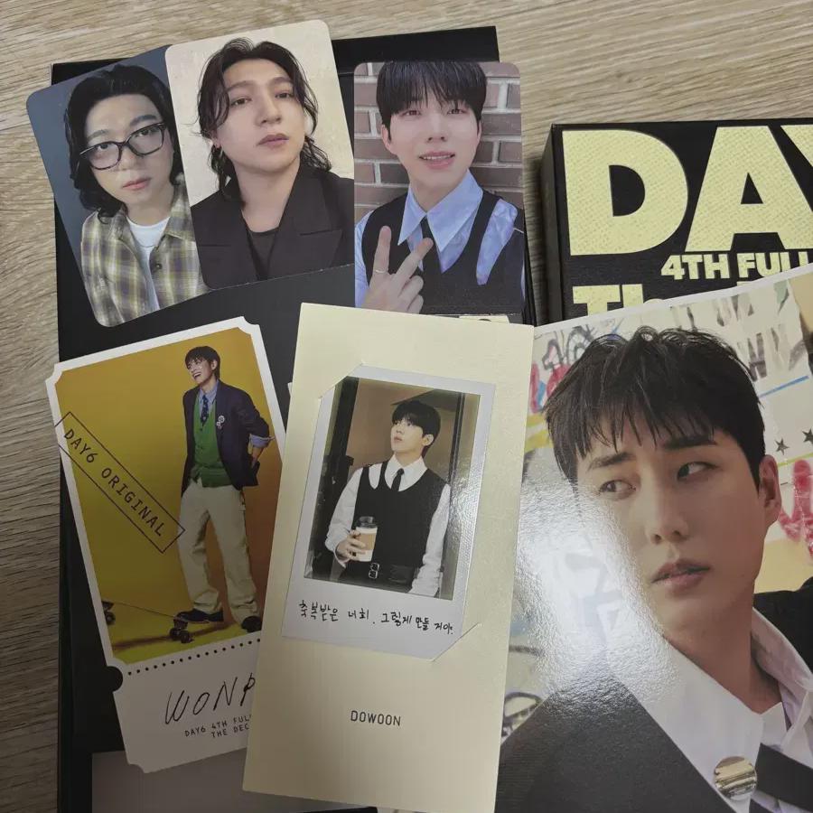 DAY6 The Decade Dadicate Pre-preme 4-cut Benefit Musicplant Microphor Photocard