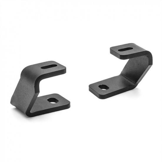 2Pcs Hood Ditch Pillar LED Light Pod Mount Bracket For Ford F150 F-150 2017-