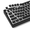 Womier 129-Key PBT Keycap Set, OEM Profile, Transparent, Universal Type (Black)