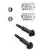 2025 New Complete Exhaust Manifold Bolt & Nut Set Exhaust Studs & Spring for Walker 35129