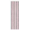 Insect Protection Curtain Chenille Silver Grey and Pink 56 x 200 cm