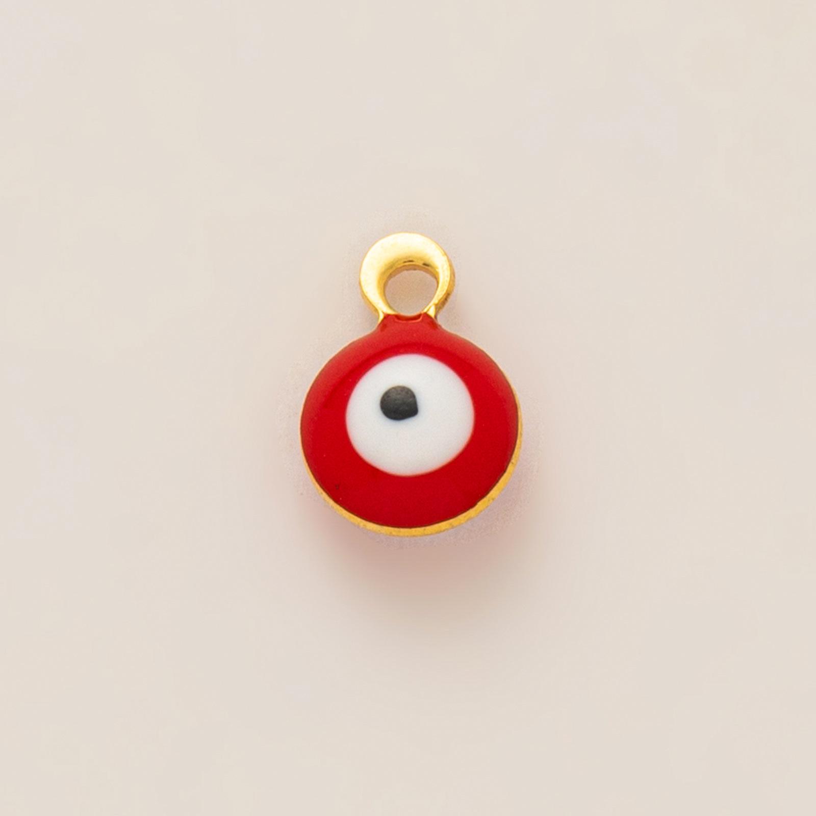 18K Gold Electroplated Irregular Metal Pendant - DIY Matching, Small & Exquisite