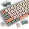 Set de Keycaps PBT cu 136 de taste, profil XDA, imprimare prin sublimare, keycaps personalizate drăguțe, layout US, compatibil cu switch-uri MX pentru tastaturi mecanice, Keycaps,