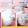 Resin Rhinestones Jelly Nail Rhinestones Resin Flat Back Colorful Glitter Charms Accessories Nail Art Decorations DIY Accessorie