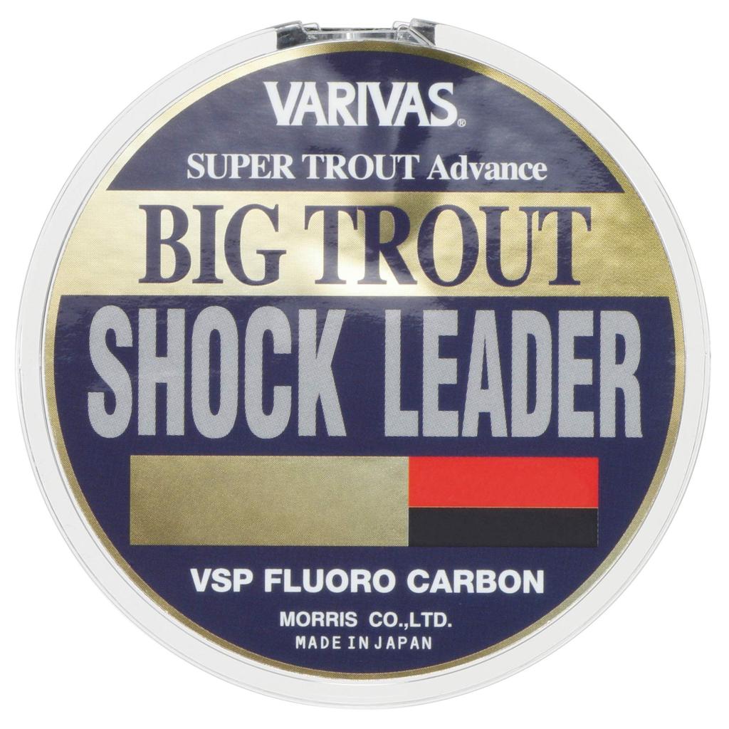 VARIVAS Shock Leader Super Trout Advanced Big Trout VSP Fluorocarbon 30m 5 20lb Natural No.