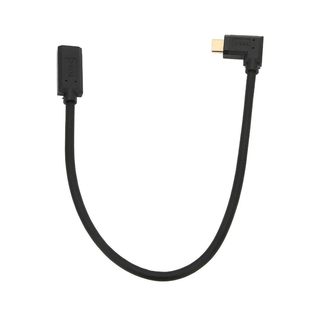 

Durable Plug and Play USB3.1 Type C Cable 30cm Fast Transmission USB C Extension Cable Type C Extender Cord Charging