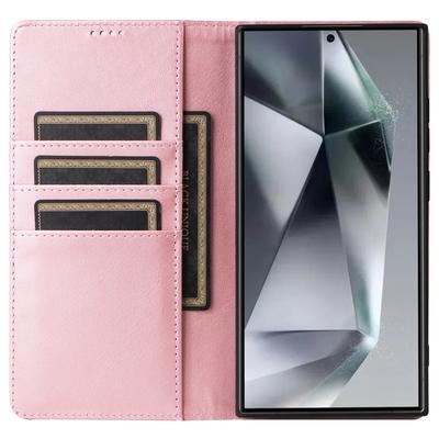 For Samsung Galaxy S24 Ultra Case RFID Blocking Wallet Leather Phone Cover