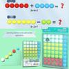 Colored Counting Balls for Primary School Math Probability and Statistics, 2cm Plastic