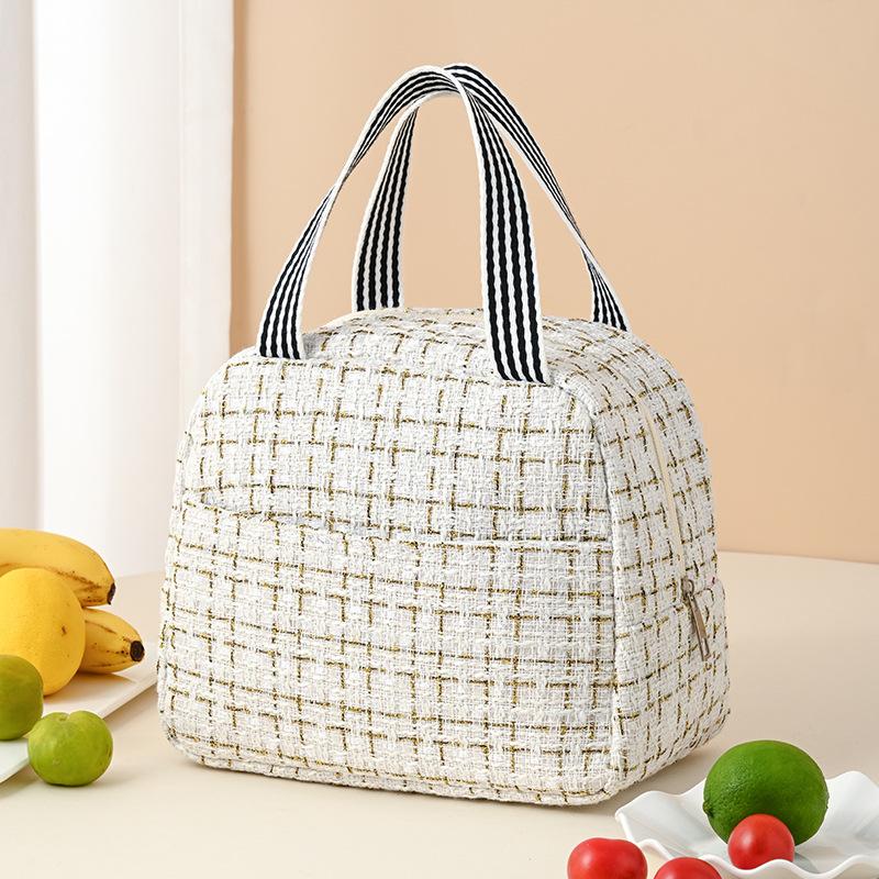 Portable Thickened Insulated Lunch Bag Thermal Fresh Keep Food Tote for Office Worker Student Outdoor Trip Picnic