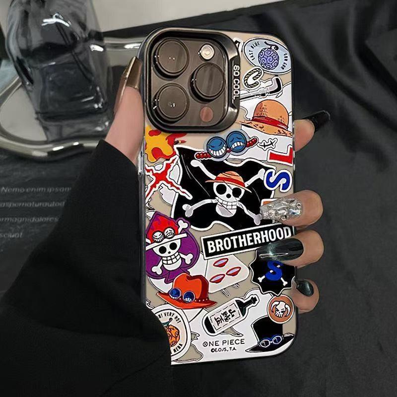 Cross Pirate Logo iPhone Case: Compatible with iPhone 17 Pro, 16 Pro Max, 15, 13, XR - Full Coverage, Hard Shell iPhone 12 Pro