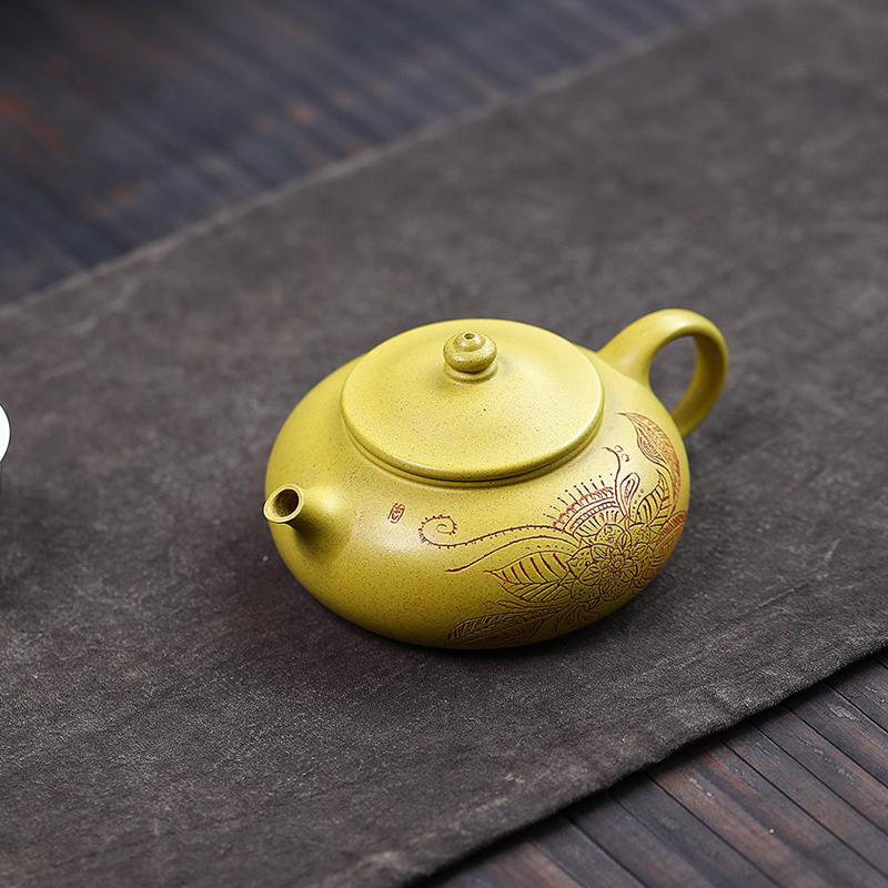 180ml Chinese Yixing Purple Clay Teapots Handmade Flowers Tea Pot Beauty Tea Infuser Zisha Kettle Teaware Tea Ceremony Gifts
