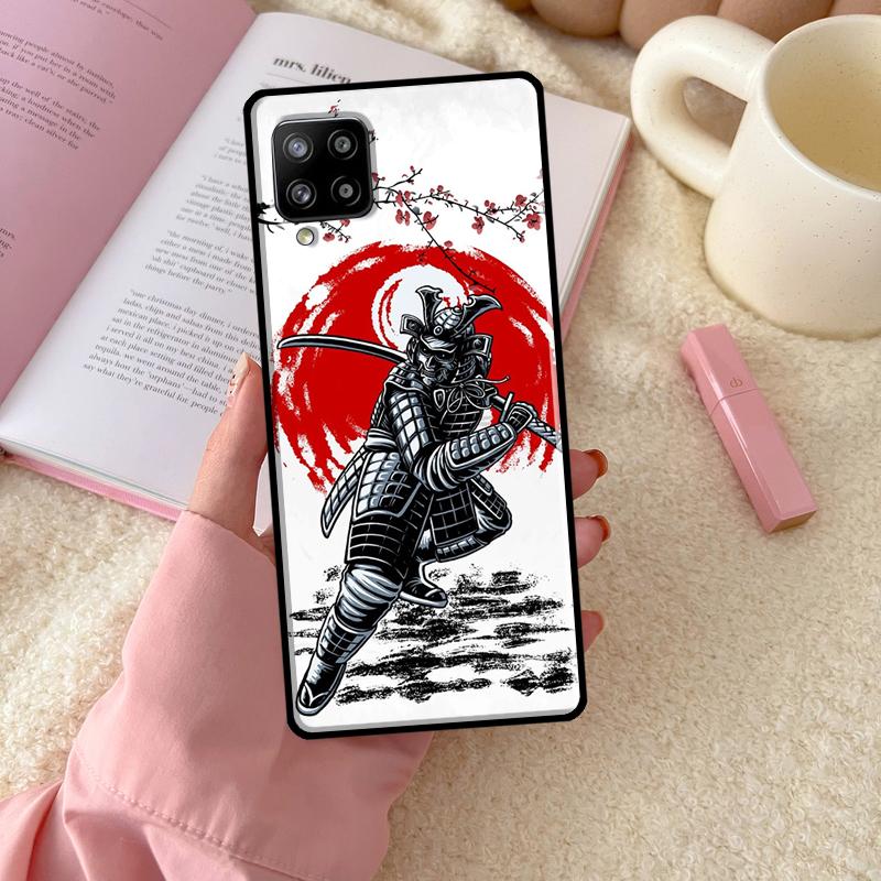 Japanese Samurai Warrior For Samsung Galaxy A54 A34 A14 A52 A32 A12 A13 A33 A53 A15 A16 A26 A36 A56 A06 A35 A55 Case