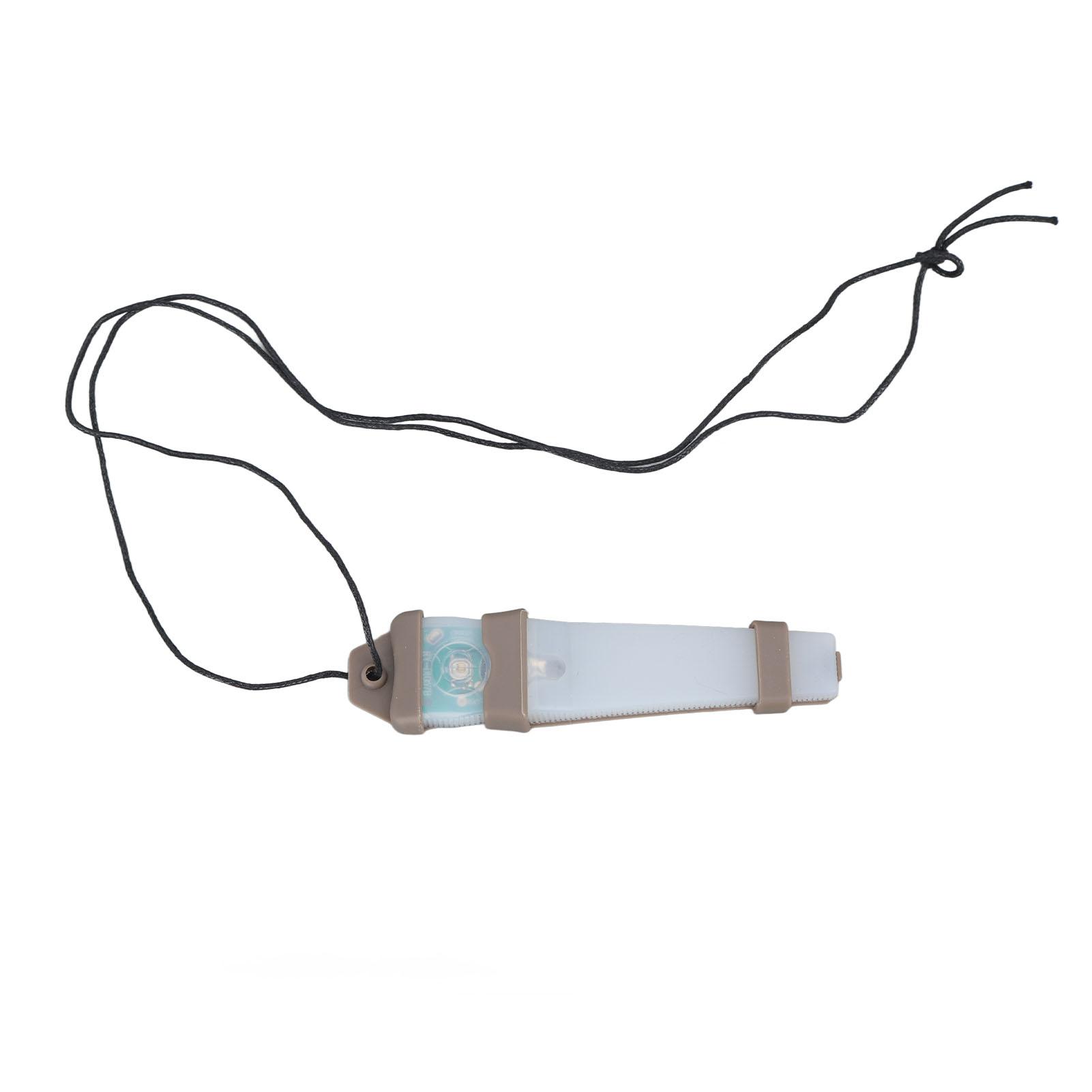 

Personal Identification Marker Light with Hook and Loop Waterproof 150mAh Survival Safety Flashing Light for Hiking Green Light белый