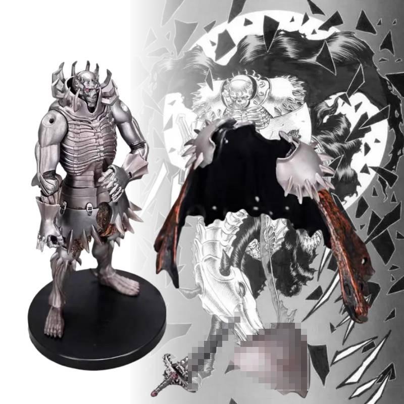 Knight Skull Berserk Pvc Toy Model Desktop Decoration Children Christmas Gift
