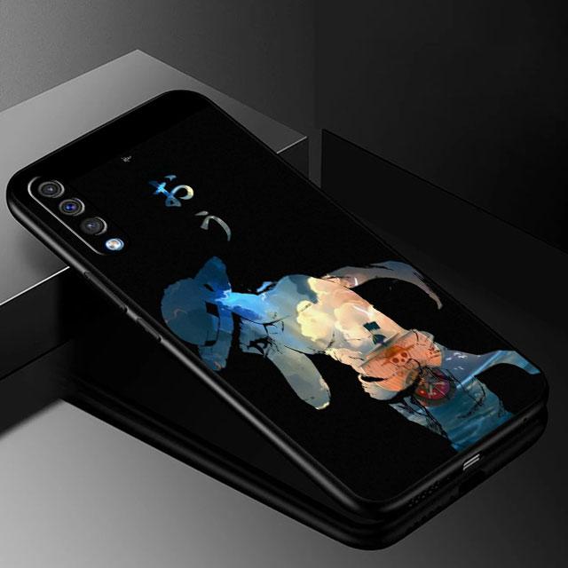 Husă de silicon pentru Samsung Galaxy A20 A04 A03 A70 A10 A71 A40 A01 A30 A20e A20s A50 A51 Ones AnimePieces Husă de protecție tip bumper