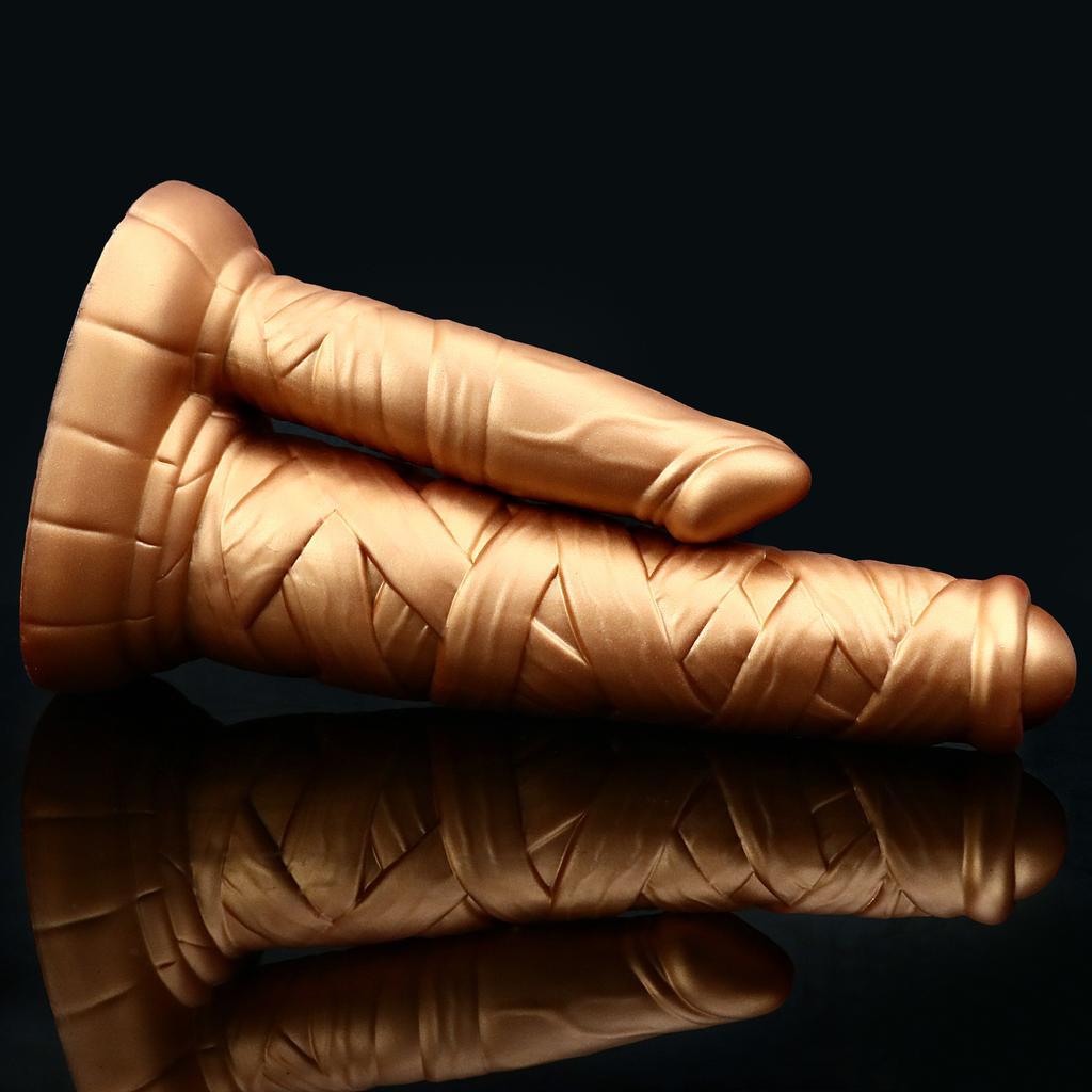 Simulated Penis Size  Double Headed Shaped Dildo with Suction Cup Masturbator  Silicone in The Back of The Vagina