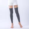 Unisex Fleece Plus Velvet Anti-Slip Thickened Over-The-Knee Leg Warmers for Cold Protection and Joint Warmth