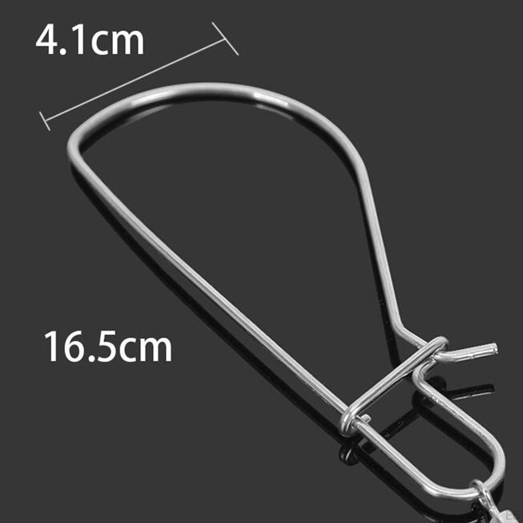 Stainless Steel Fish Stringer with Secure Buckles