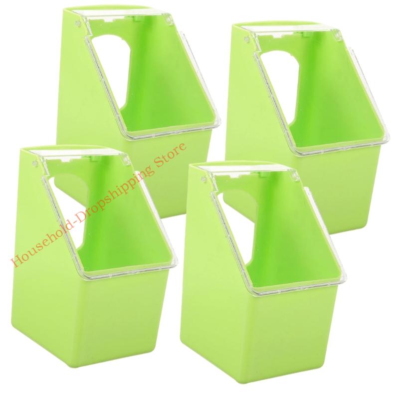 Space Saving Hanging Pigeons Feeders for Pigeons Parrots and Birds Cages Easyly To Clean Refillable Universals Use