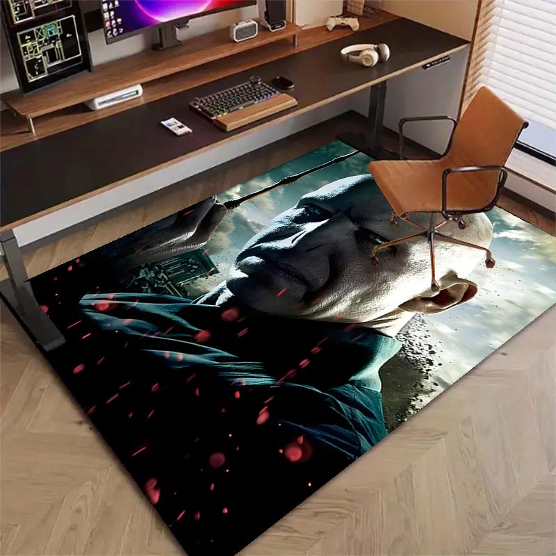 1pc Hogwarts5 Design Printed Area Rug Carpet for Bedroom Living Room Home Decor Rugs Mat Non Slip Mat Rug for Bedside