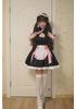 New Chinese Lolita Maid Qipao Dress Set