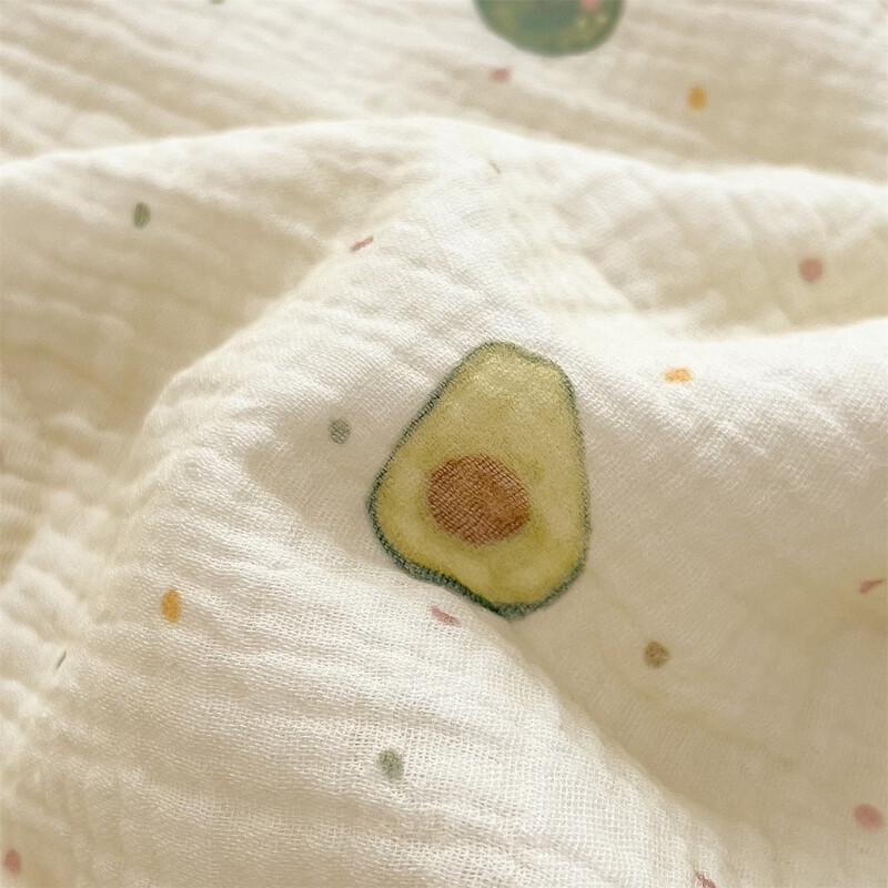 LISM Floral Crinkled Summer Quilt