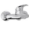 Robinet de douche mural VIDAXL avec pomme de douche amovible - Chrome