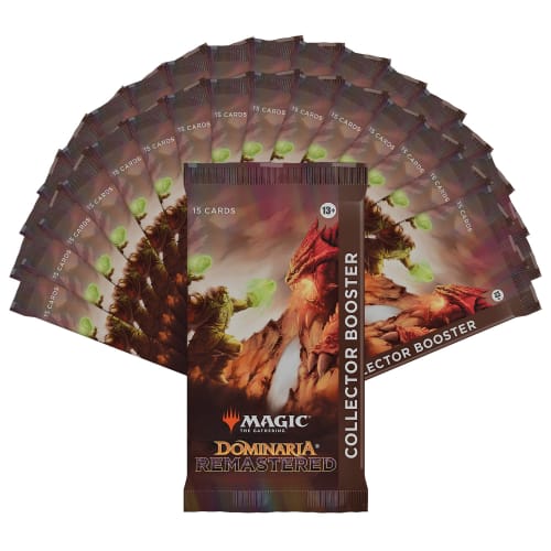 Magic: The Gathering Dominaria Remaster Collector Booster (English Version) 12-Pack MTG Trading Card Wizards of the Coast D15060000