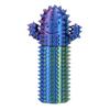 Stress Relief Spiky Cactus Fidget Toy Textured PLA Smiling Cactus Toy Portable Travel Cactus Pain Stimming Tool Sensory Toy