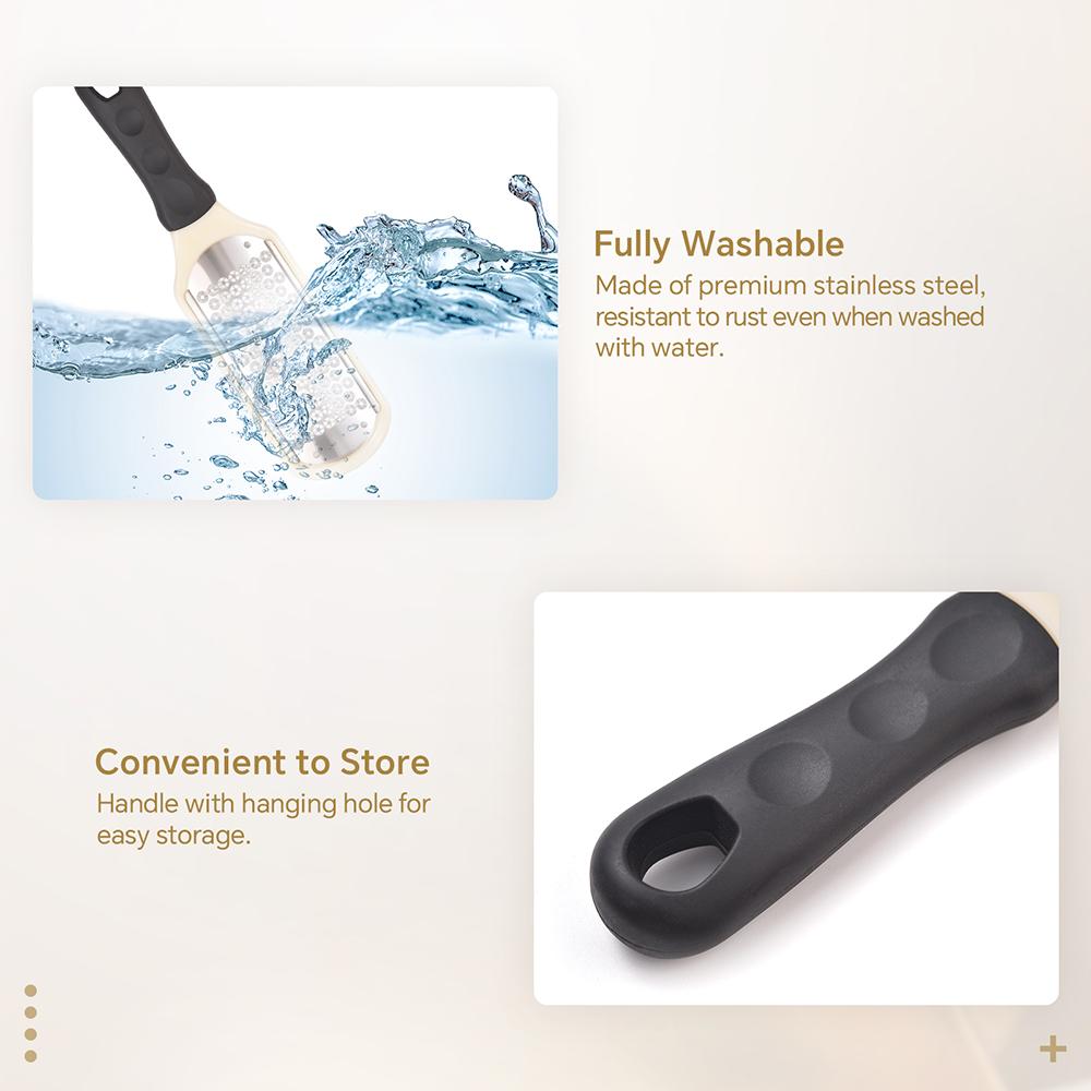 High-Quality Stainless Steel Foot File Callus Remover For Dead Skin Professional Pedicure Tools Callous Scraper Foot Care Tool