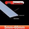 High-Temperature Resistant Transparent Silicone Rubber Sealing Strip