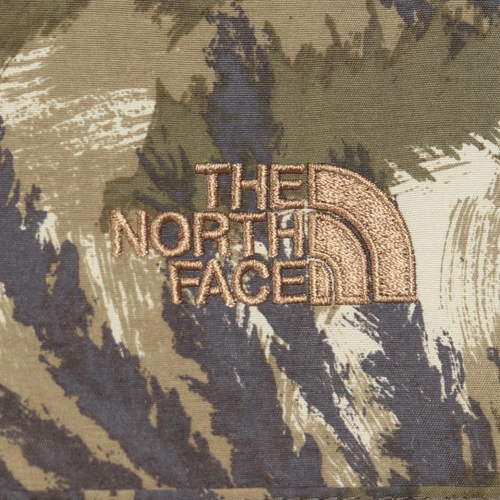 North Novelty Compact Jacket Water Repellent Lightweight Painted Plants Khaki XL [The Face] Men's