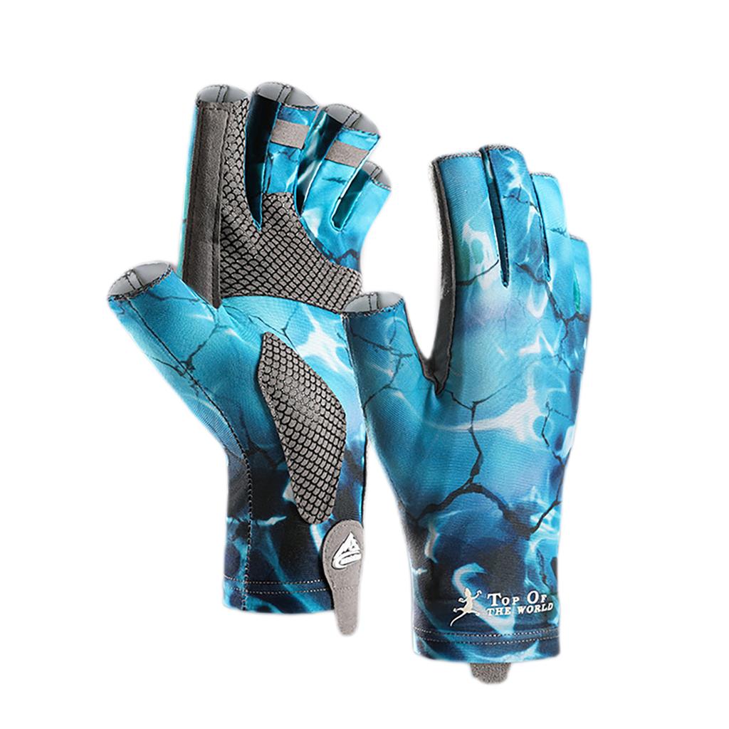 Fishing Gloves Fishing Equipment Breathable Fingerless Fishing Gloves Motorcycle Gloves Climbing Hiking Cycling Gloves