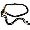Natural Cord Belt Bohemian Round Clasp Waist Sash Handmade Braided Waist Strap for Women Casual Outfits