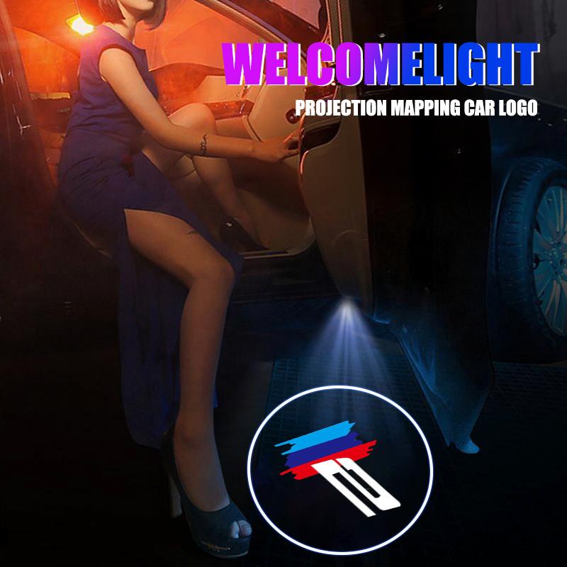 Car Projection Lamp Vehicle Doors Welcome Lights Decoration For BMW 2 3 4 5 6 series X1 X2 X3 X4 X5 X6 X7 F10 F20 F30 F40 F15 rvsh75
