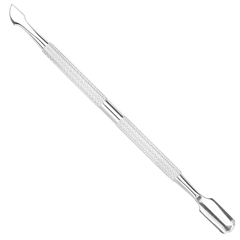 Premium Stainless Steel Double-Ended Nail & Cuticle Pusher