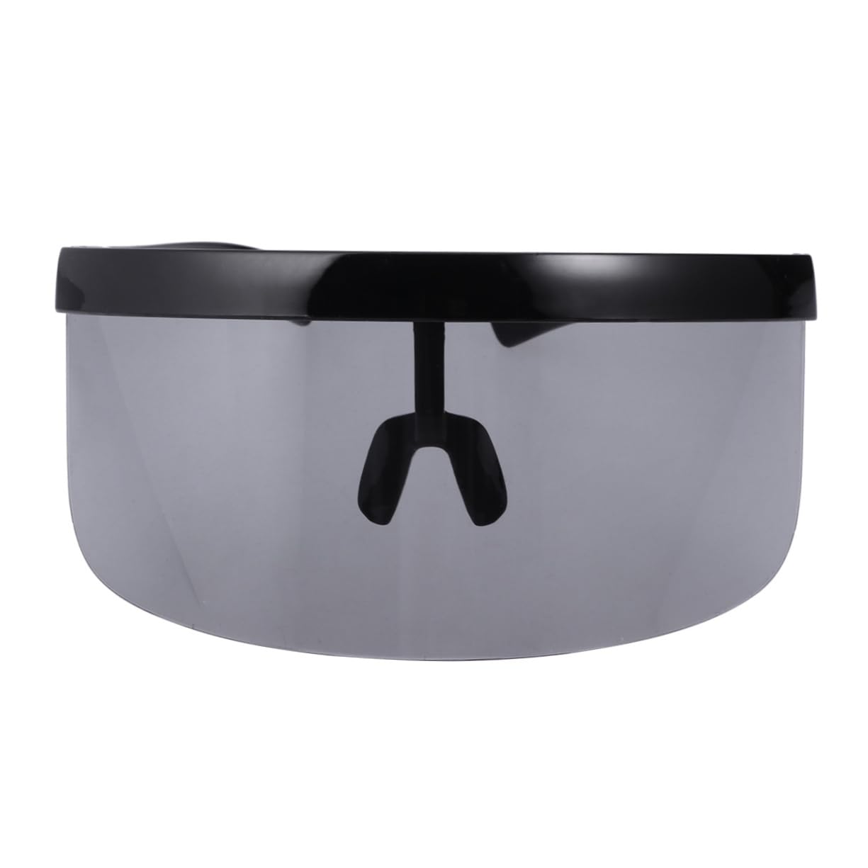 

TENDYCOCO 2-Piece Super Large Eyewear Windproof Sunglasses, Unisex, UV Protection, Sunscreen, Lightweight Sports Sunglasses, Black