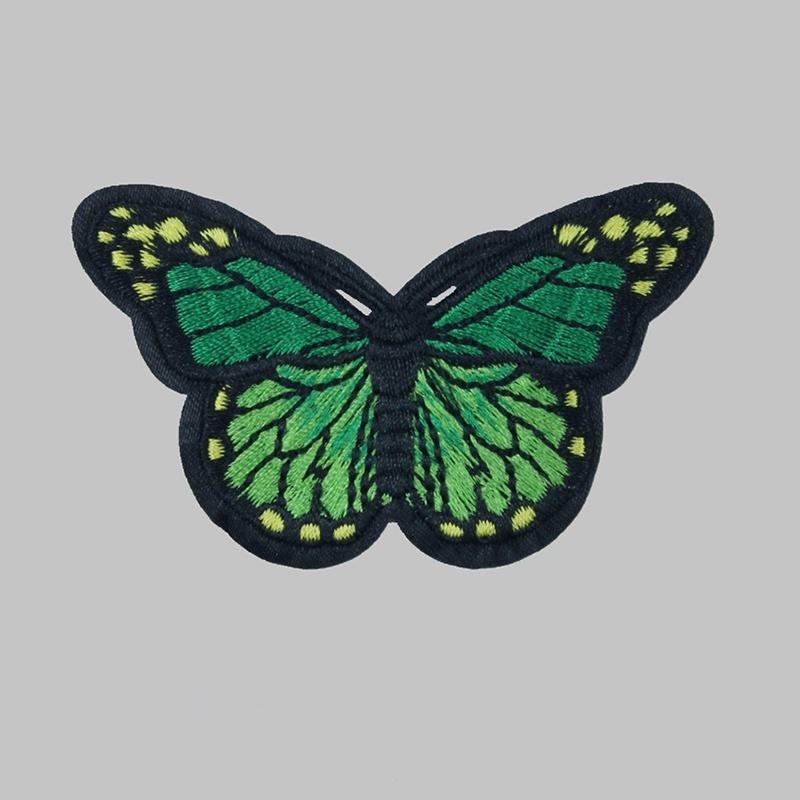 Embroider Flower Patch Patch Patch Cloth Patch Cute Multi-colored Small Butterfly Clothes Decoration Patch Hole Patch Embroidery Label