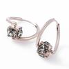 Drehende Exquisite Vielseitige High-End Ohrringe