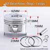 Diesel Engine Pistons for Air-Cooled Models 173-198