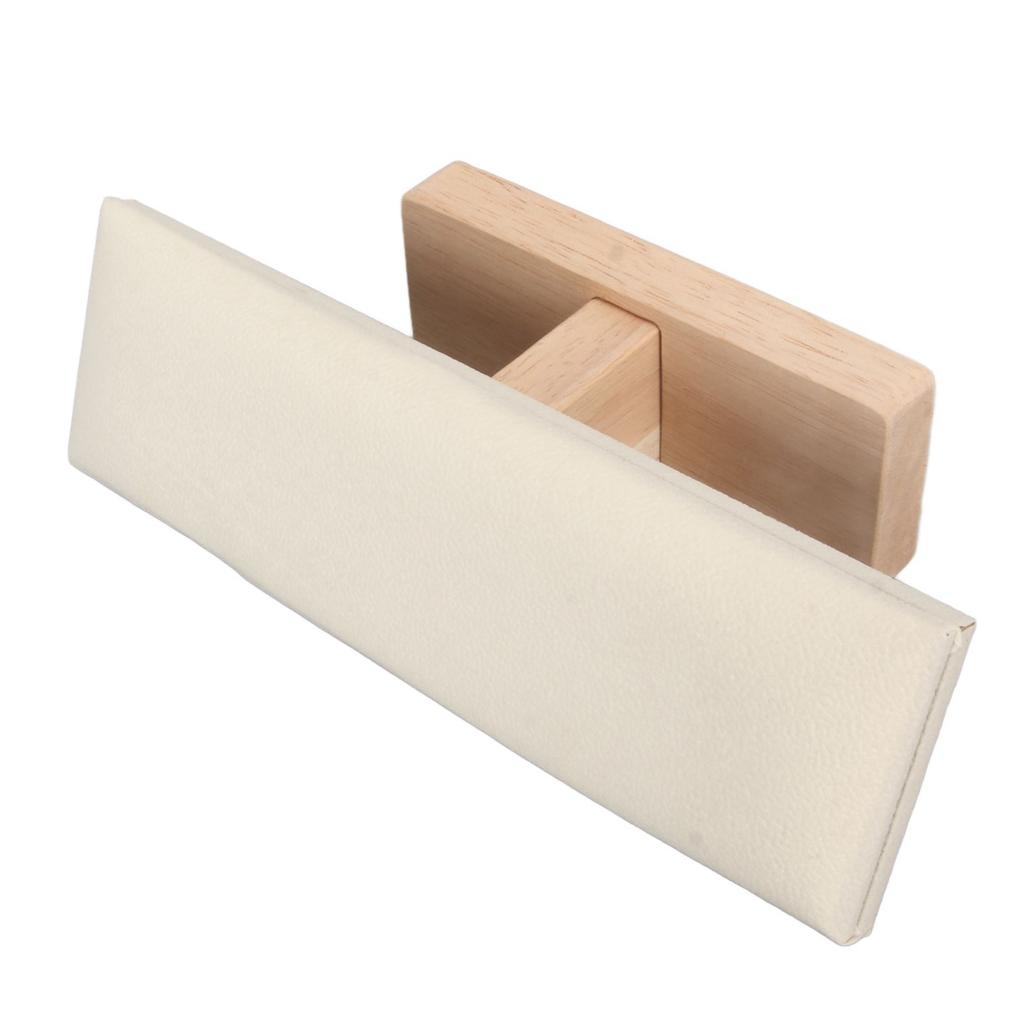 T Bar Bracelet Holder with Beige Soft Velvet Scratch Prevention Watch Display Stand Jewelry Display
