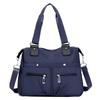 Large Capacity Casual Canvas Tote Bag - Lightweight, Fashionable Single Shoulder Oxford Cloth Handbag